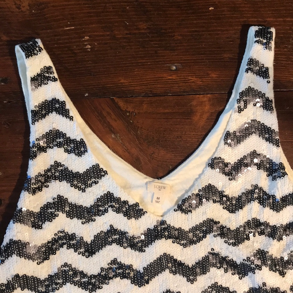 J. Crew sequin top - Picture 2 of 6